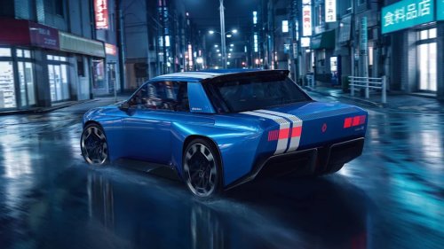 The Renault 8 Gordini Concept Is A Stunning Retro-Styled 2-Seater Coupe