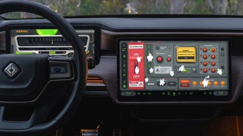 Rivian, Rivian's Annual Halloween Mode Goes Ghostbusters With Officially Licensed Movie Sounds, Games, And A Spooky Voice Assistant