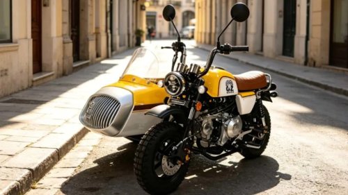 This Tiny Retro Sidecar Motorcycle Is Exactly The Kind Of Weird We Need More Of