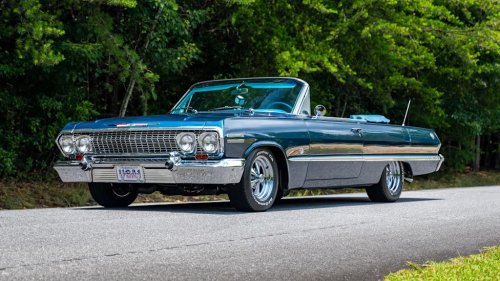 Gorgeous 1963 Chevrolet Impala SS Convertible Is Headed To Auction