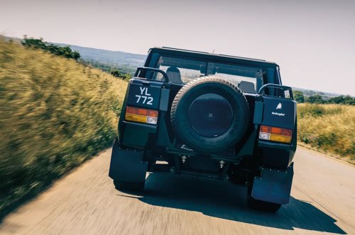 Enjoy the brilliantly absurd Lamborghini LM002