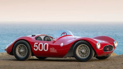 A 1954 Maserati A6GCS in Photos