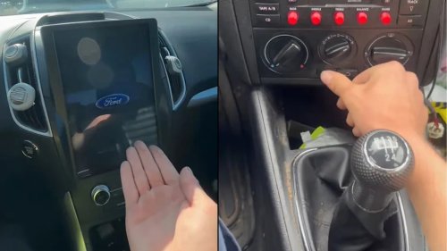 Trying to Turn On the Car AC on a Hot Day? This Driver Compared a New Ford With an Older Volkswagen
