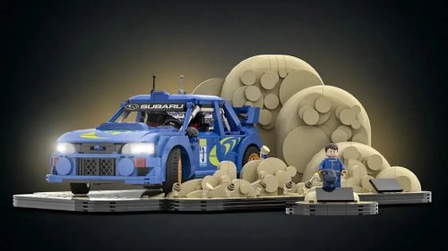 This Colin McRae Subaru Lego Set Is Pure Awesomeness And Needs Your Vote