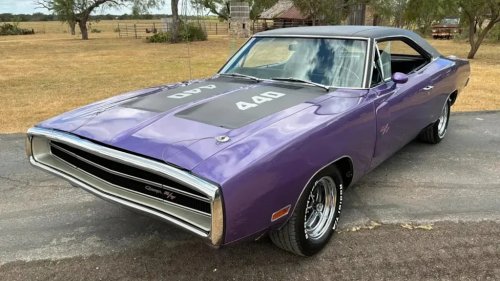 Matching Numbers Plum Crazy 1970 Dodge Charger R/T SE Is Looking For A New Home
