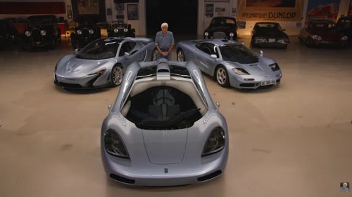 Jay Leno Drives The GMA T.50 — Calls It The World's Greatest Miata