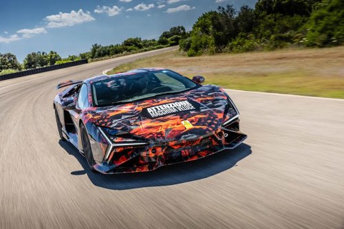 Lamborghini, Driven: Lamborghini Revuelto SV Prototype Is the Perfect Amount of Too Much