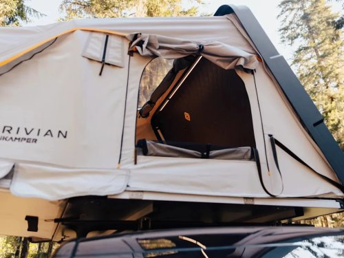Rivian, This Slick New iKamper Rooftop Tent Is Reason Enough to Get a Rivian