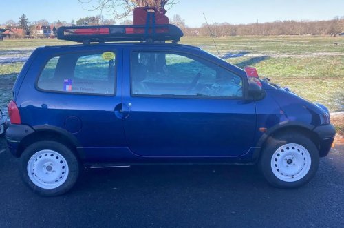 Renault, Renault Twingo, I converted this abandoned Renault Twingo into a rally special