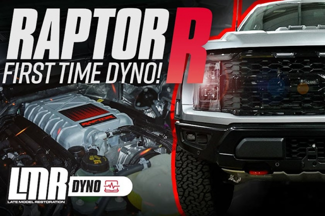 video, ford f-150 raptor r hits the dyno with surprising results