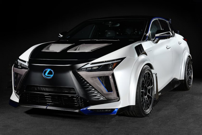 tuning, electric vehicles, 402-hp lexus rz sport concept hints at high-performance rz f model