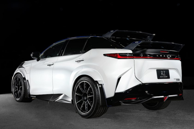tuning, electric vehicles, 402-hp lexus rz sport concept hints at high-performance rz f model